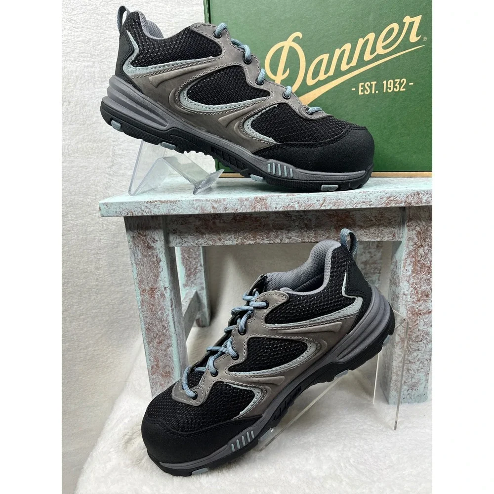 Danner Springfield Low Women's Work Shoes Non Metallic Toe Gray Blue Size 9 M‎